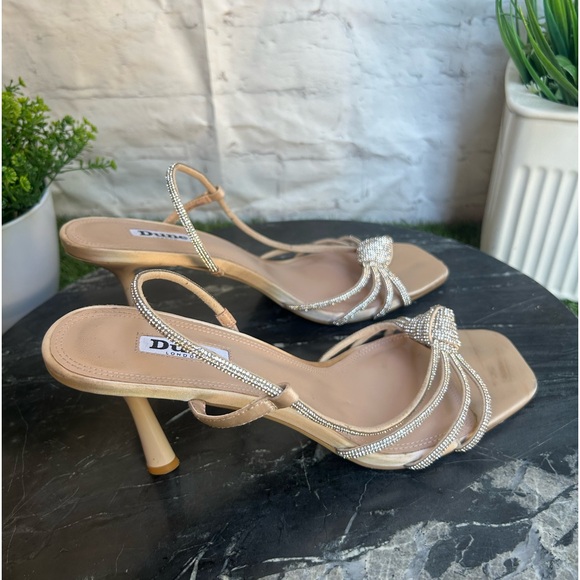 Dune London Metas Crystal Slingback Sandal Mink
Women size 41US 11 gently used - Picture 8 of 16